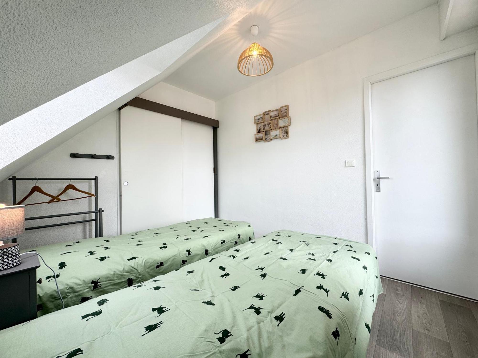Charmant T3 Duplex 2 Bord De Mer Terrasse Lägenhet Quiberon Exteriör bild